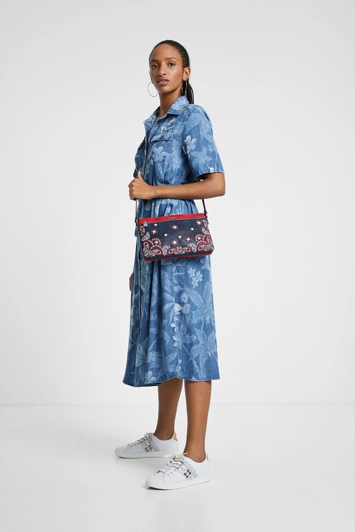 Crossbody bag embroideries | Desigual