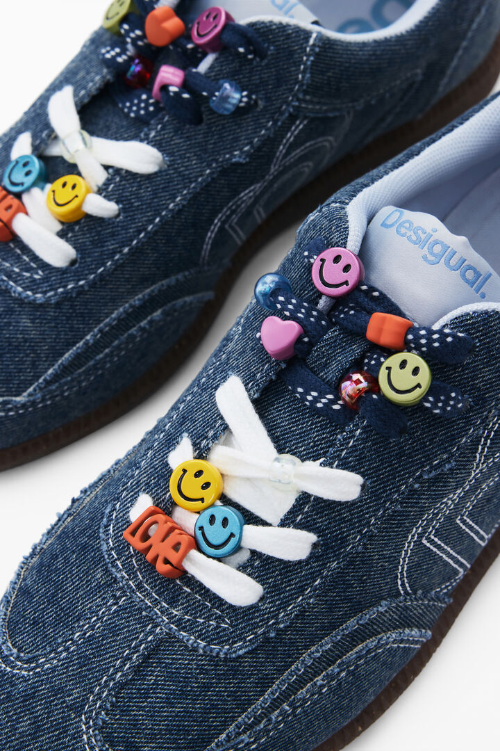 Denim logo sneakers | Desigual