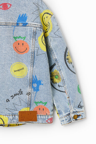 Smiley® denim jacket | Desigual