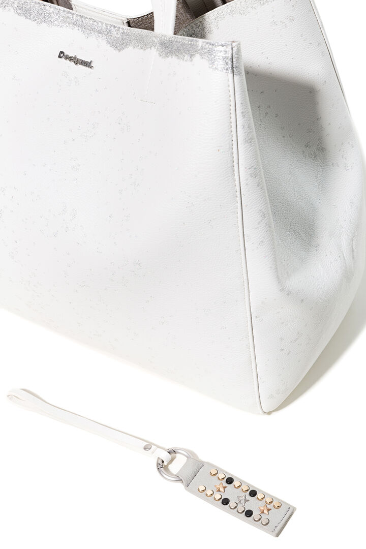 Bolso 2 en 1 Metallic Splatter Cu | Desigual