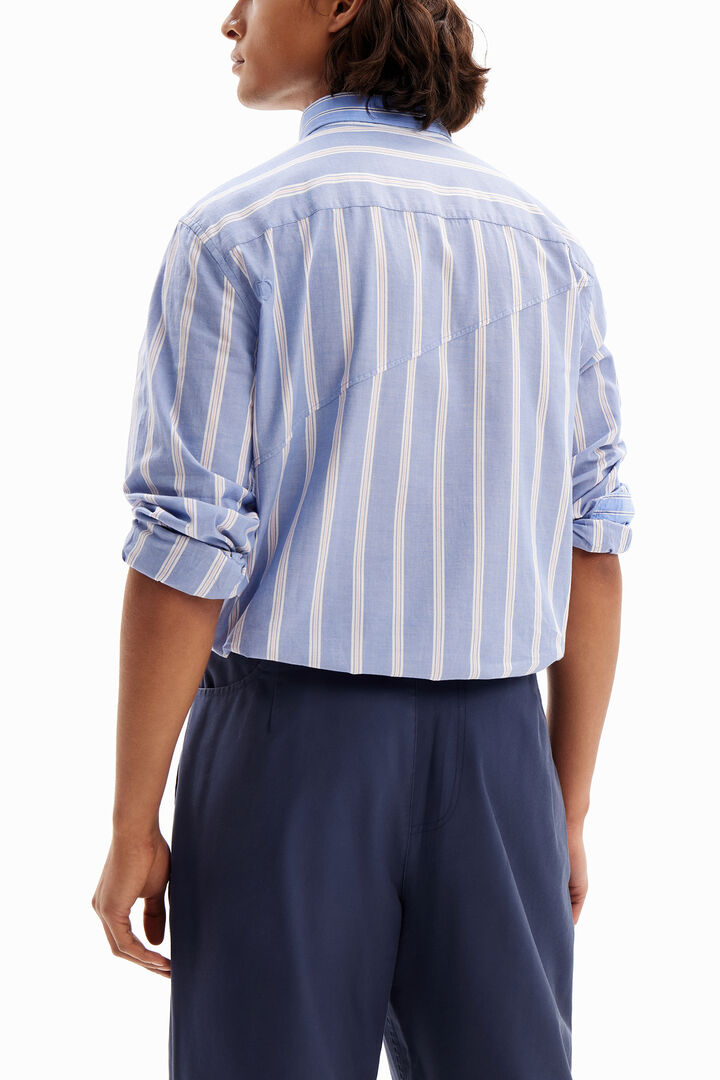 Patchwork striped shirt | Desigual