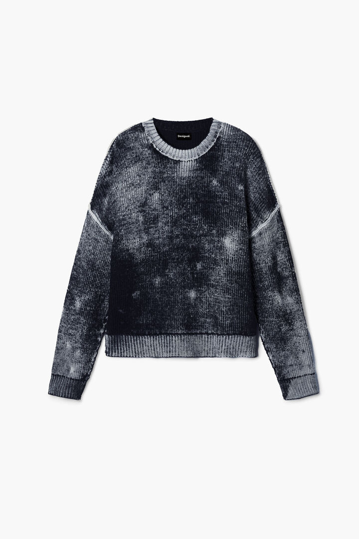 Distressed knit sweater | Desigual