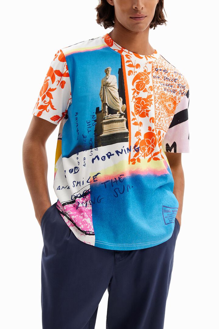 Photo collage T-shirt | Desigual