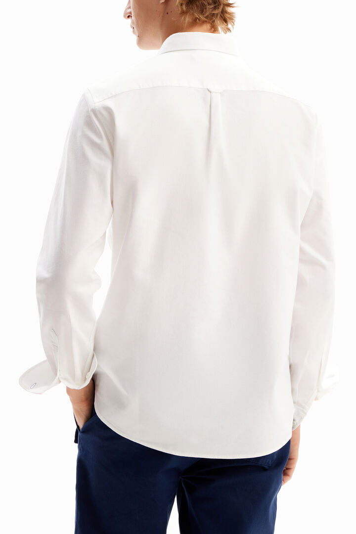 Camisa lisa bolsillo | Desigual