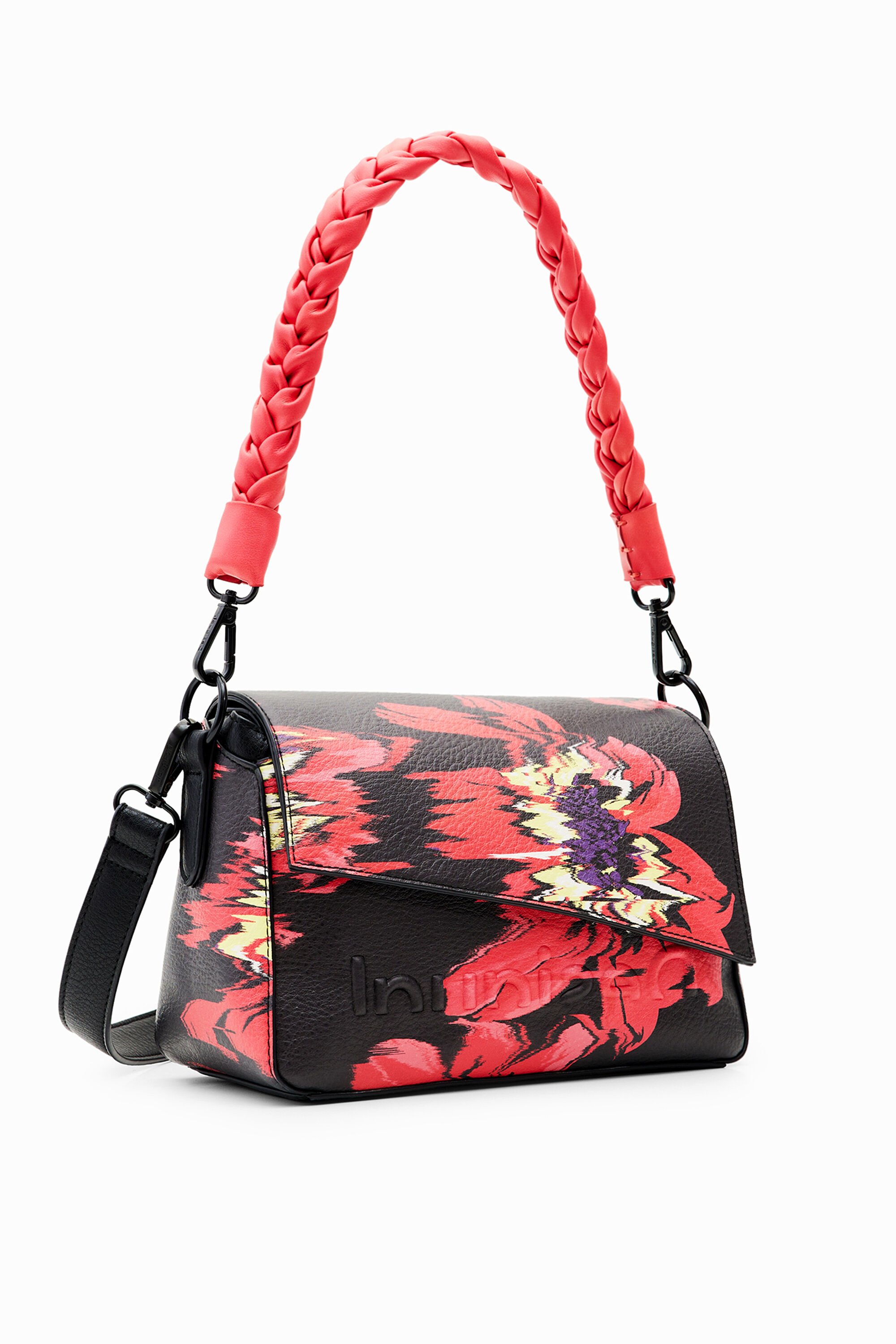 Piccola borsa a tracolla floreale