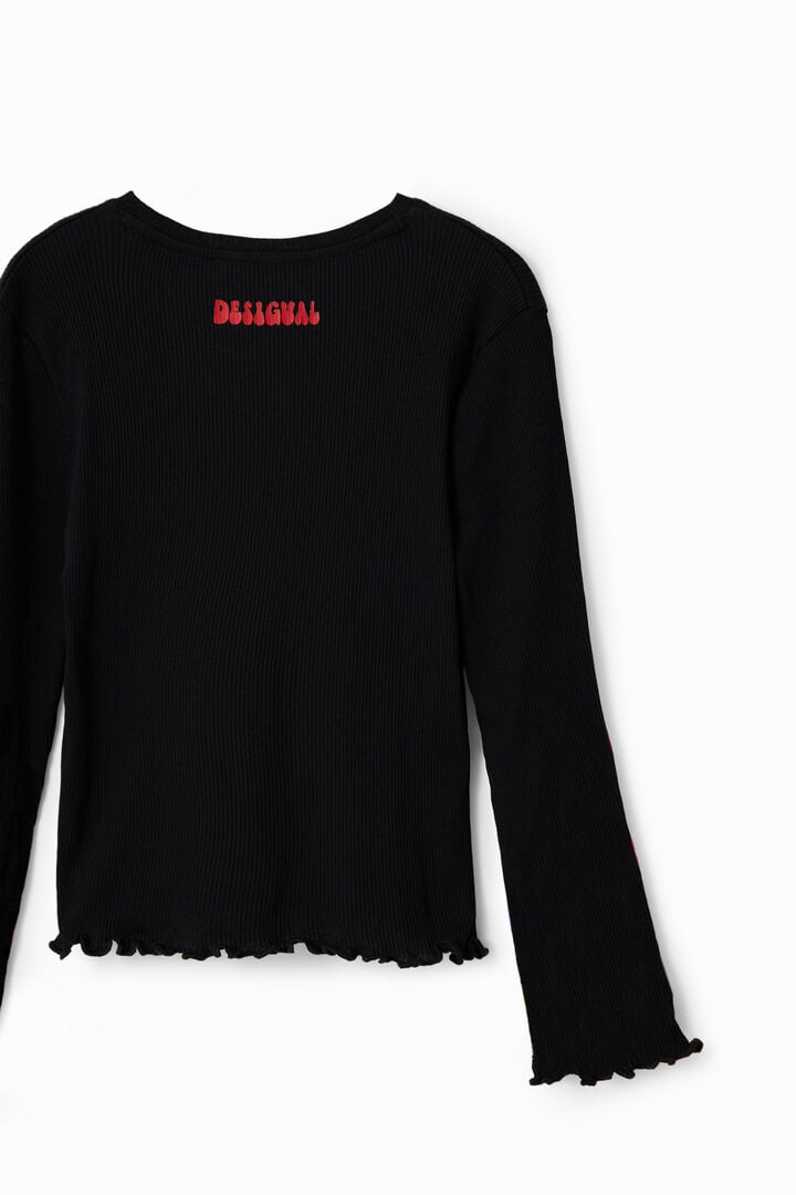 Cut-out heart T-shirt | Desigual