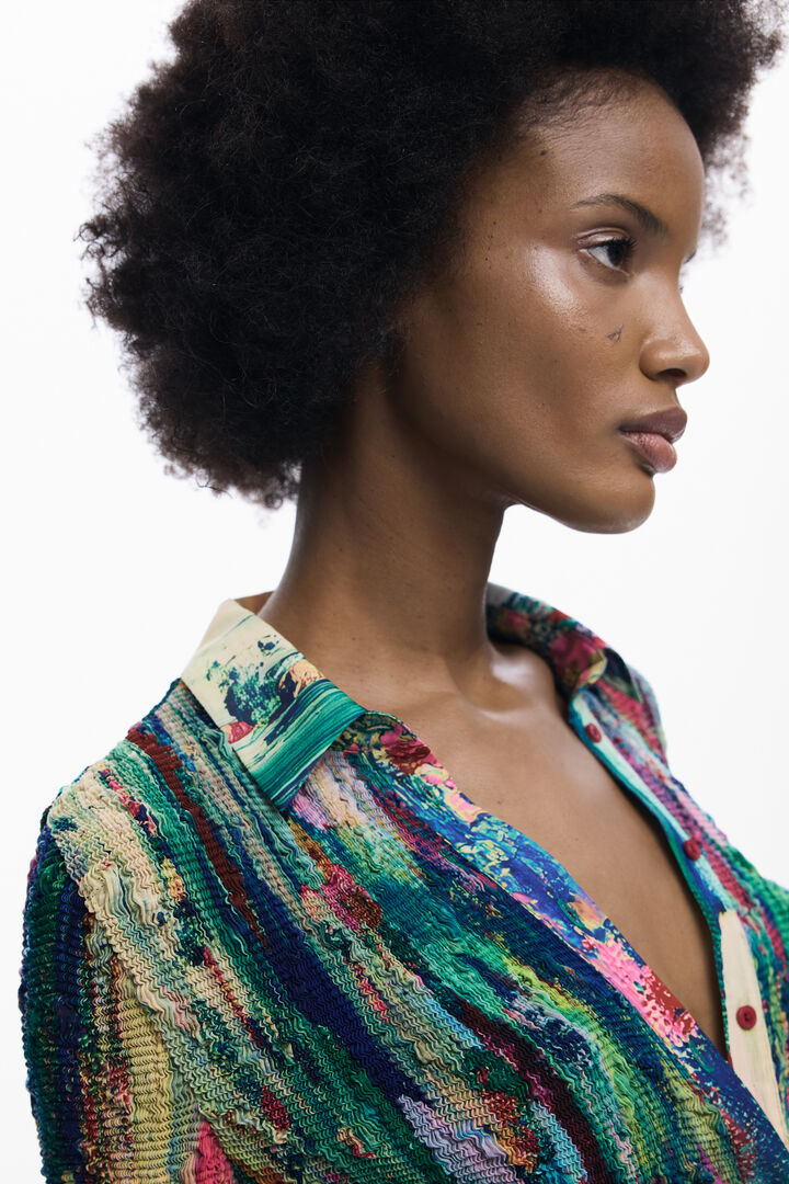 Hemd mit Arty-Print | Desigual