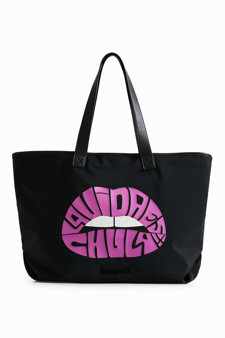 Large lip handbag | Desigual
