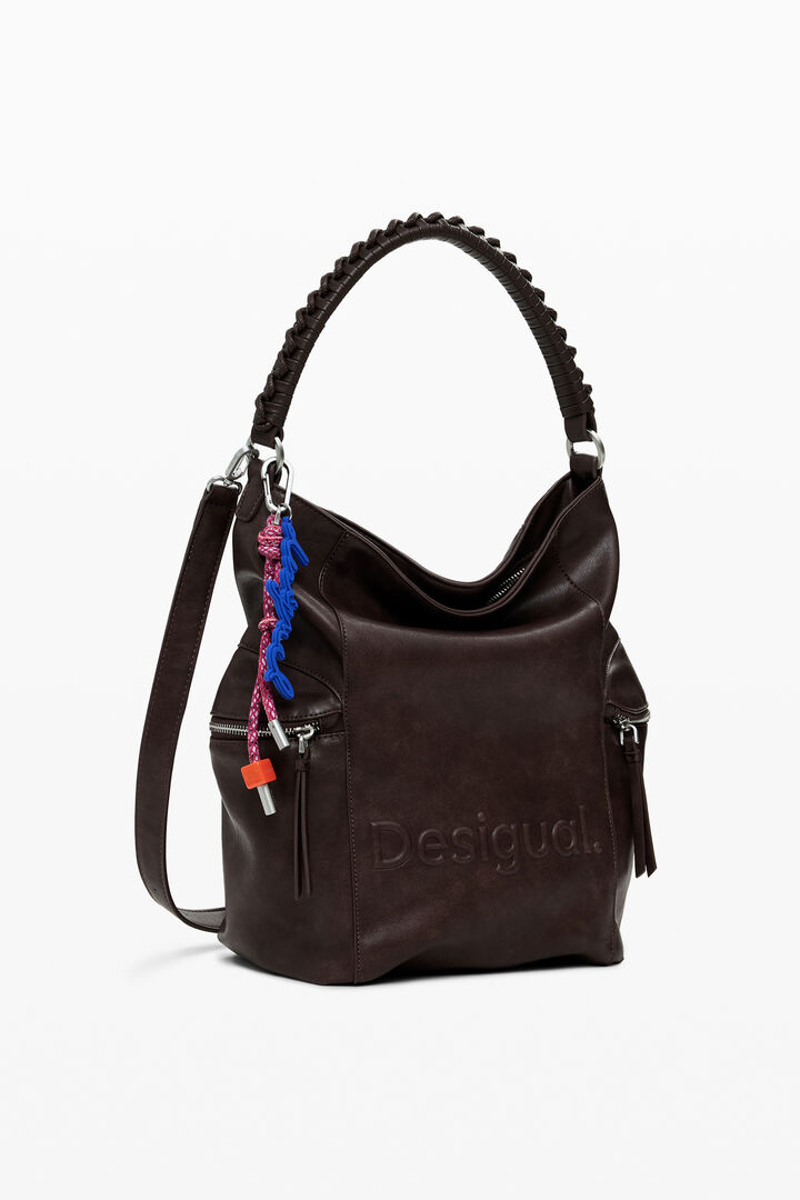 Mochila efecto ante logo grande | Desigual
