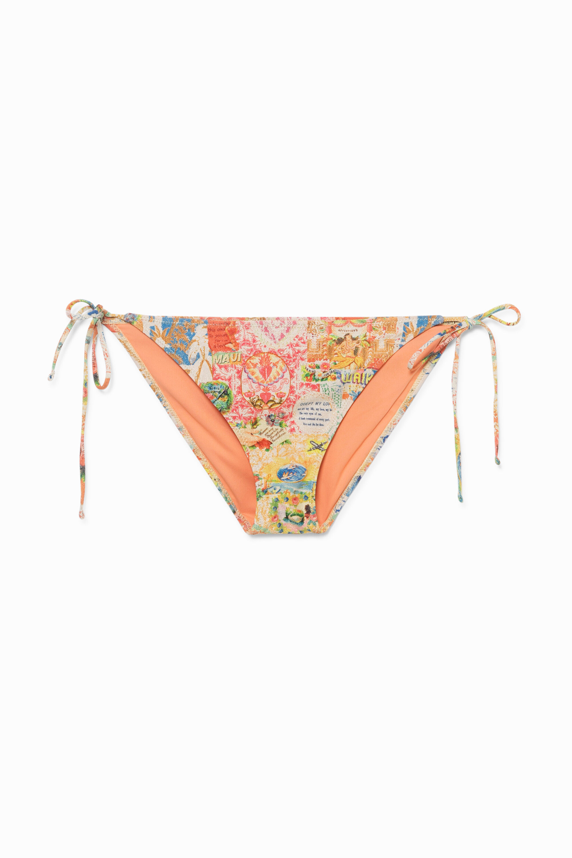 Lurex bikini bottom