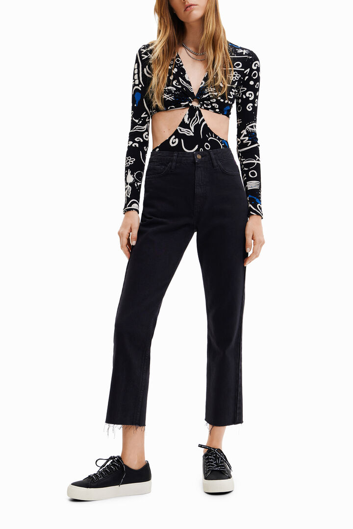 Hand-drawn illustration cut-out body | Desigual