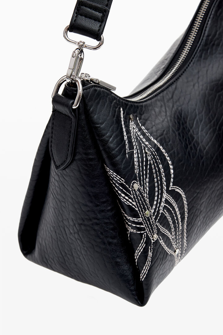 Bolso M grabado mariposa | Desigual
