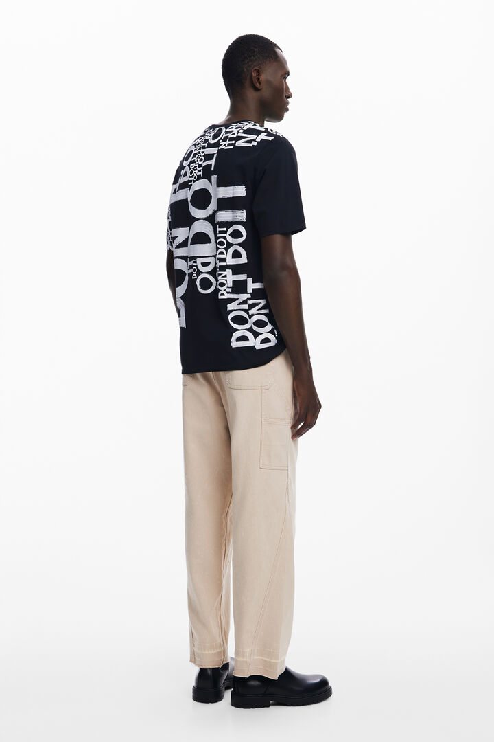 Word print T-shirt | Desigual