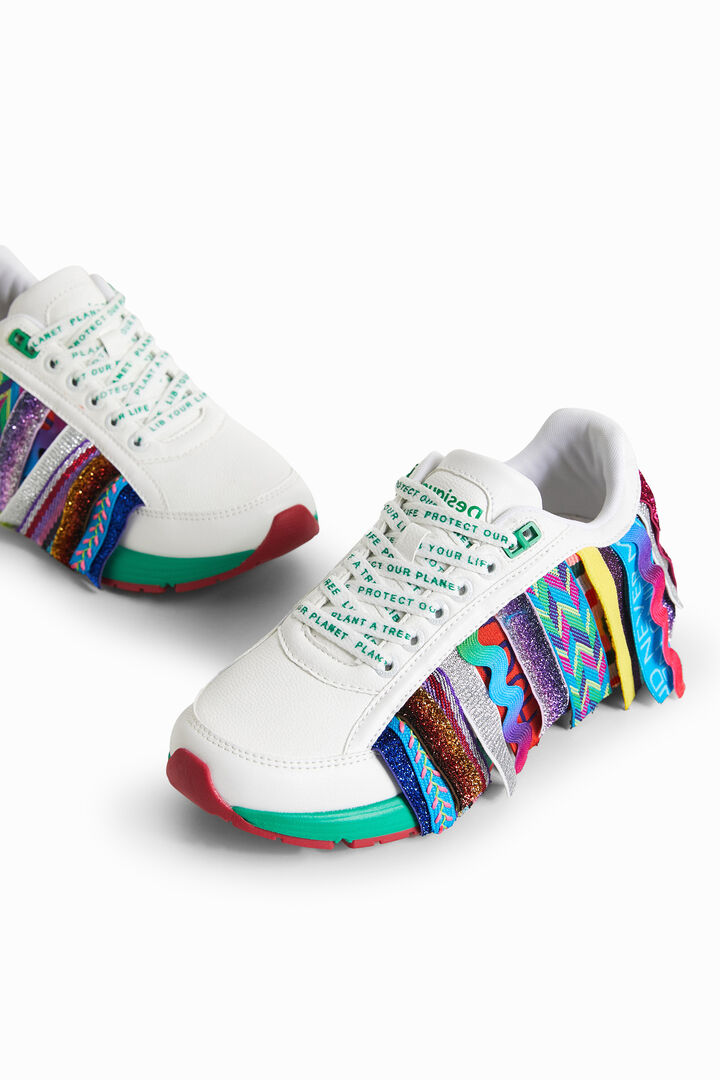 Sneakers flecos Johnson Hartig | Desigual