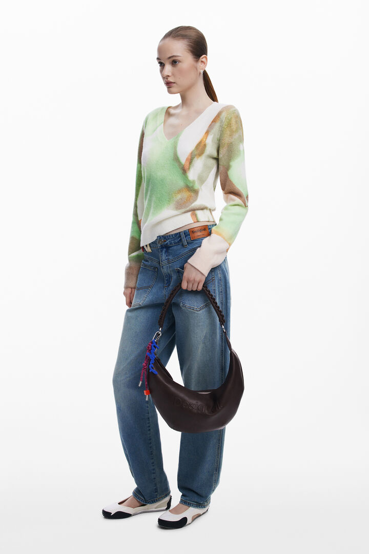 Bolso logo 3D bandolera mediano | Desigual