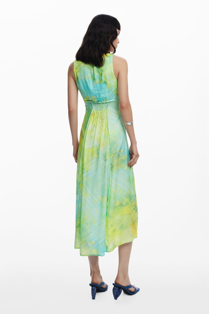 Vestido largo botones | Desigual