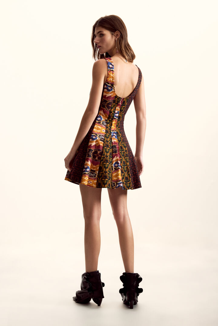 Strappy dress designed by Mr. Christian Lacroix | Desigual