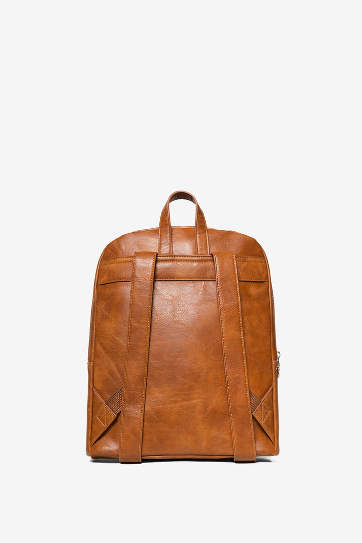 Sac à dos broderies effet cuir | Desigual