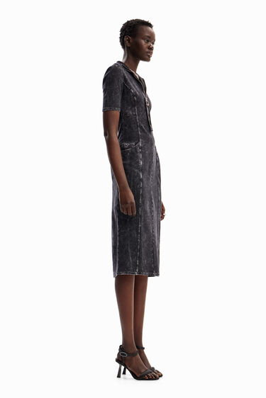 Vestit cremallera midi Nathy Peluso | Desigual