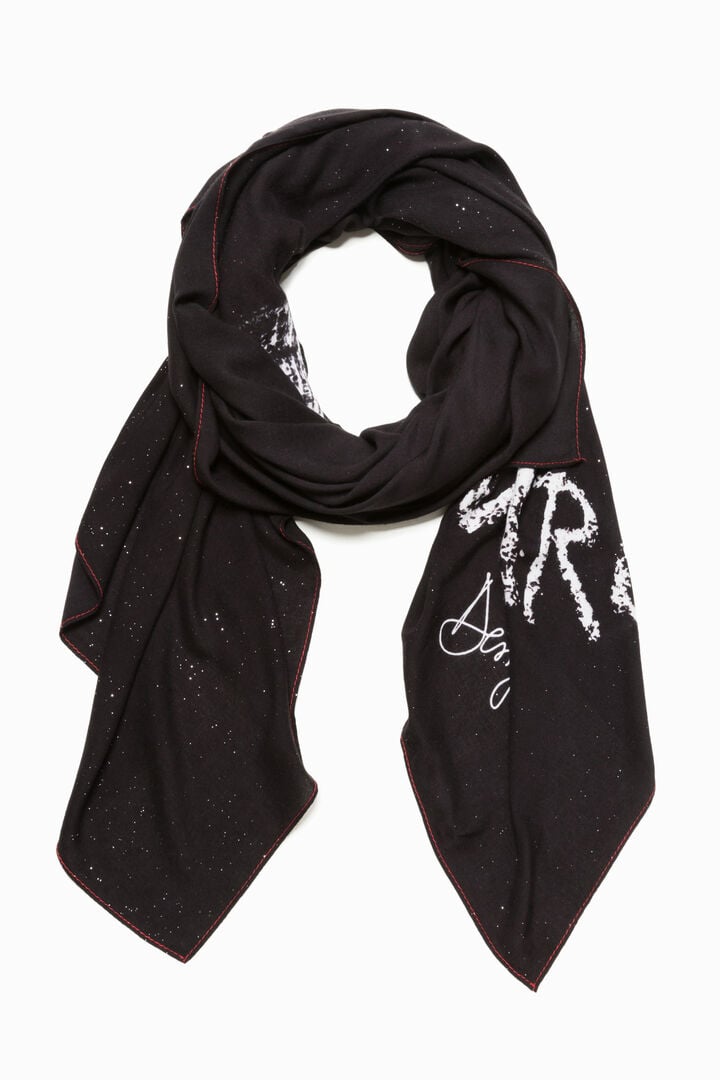 Mickey Graffiti Square 1 Schal | Desigual