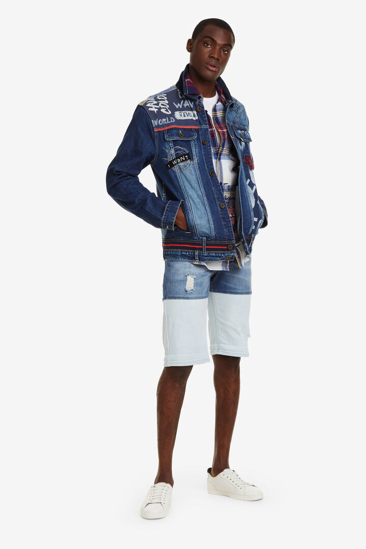 Jean jacket patches | Desigual