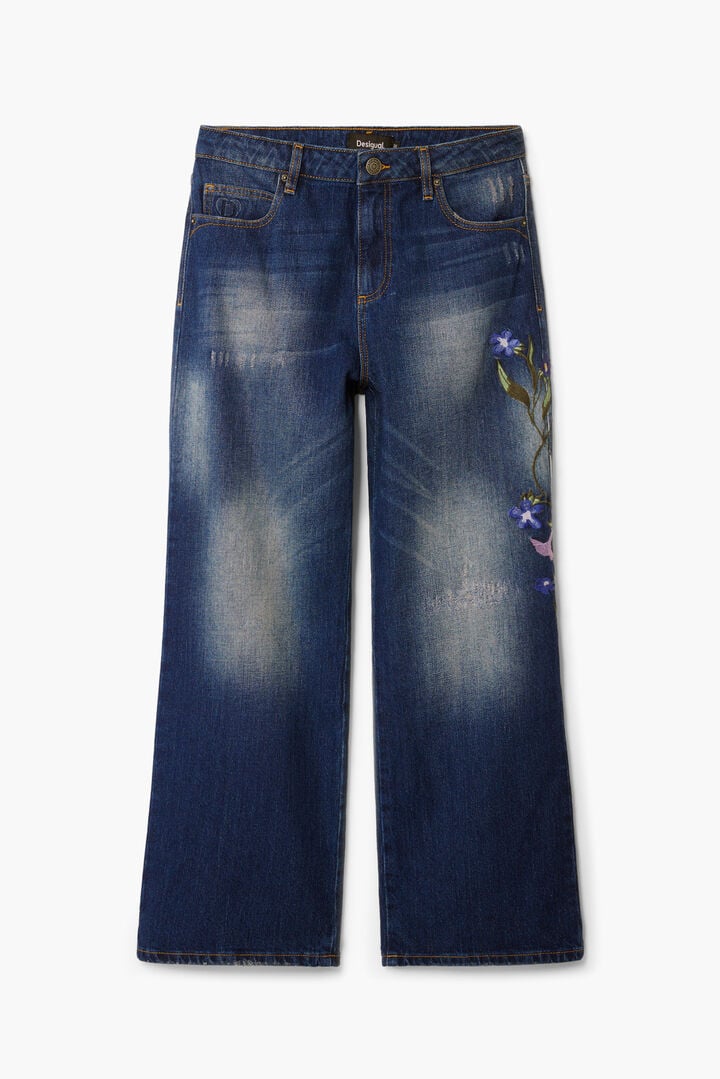 Denim culotte jeans | Desigual