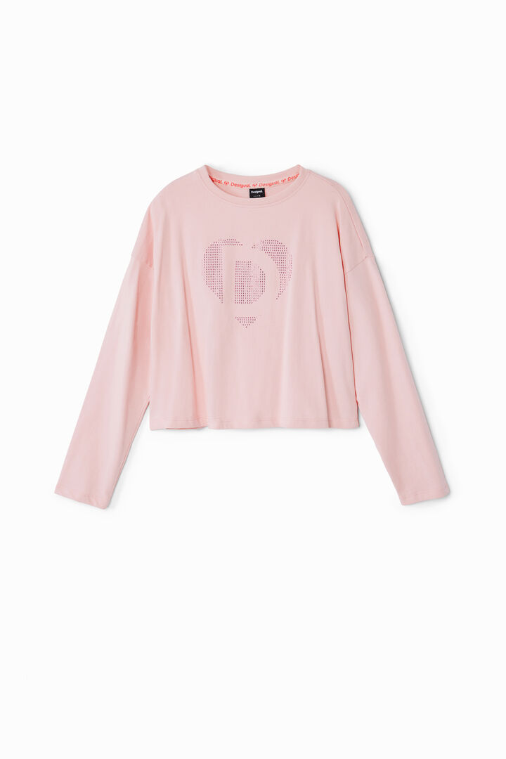 Camiseta corazón Desigual