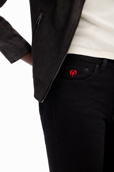 Spodnie dżinsowe slim push-up | Desigual