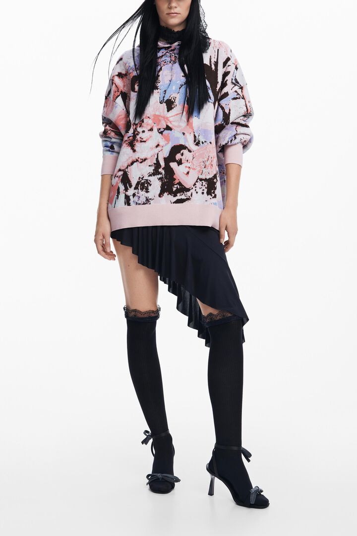 María Escoté Victorian sweatshirt | Desigual