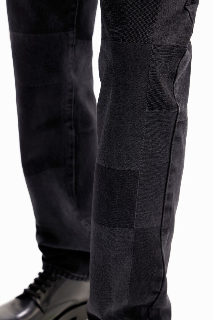 Jeans Straight quadri | Desigual