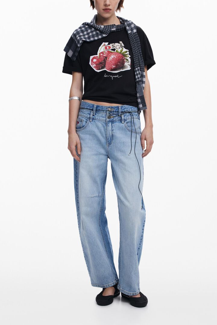 Fruit logo T-shirt