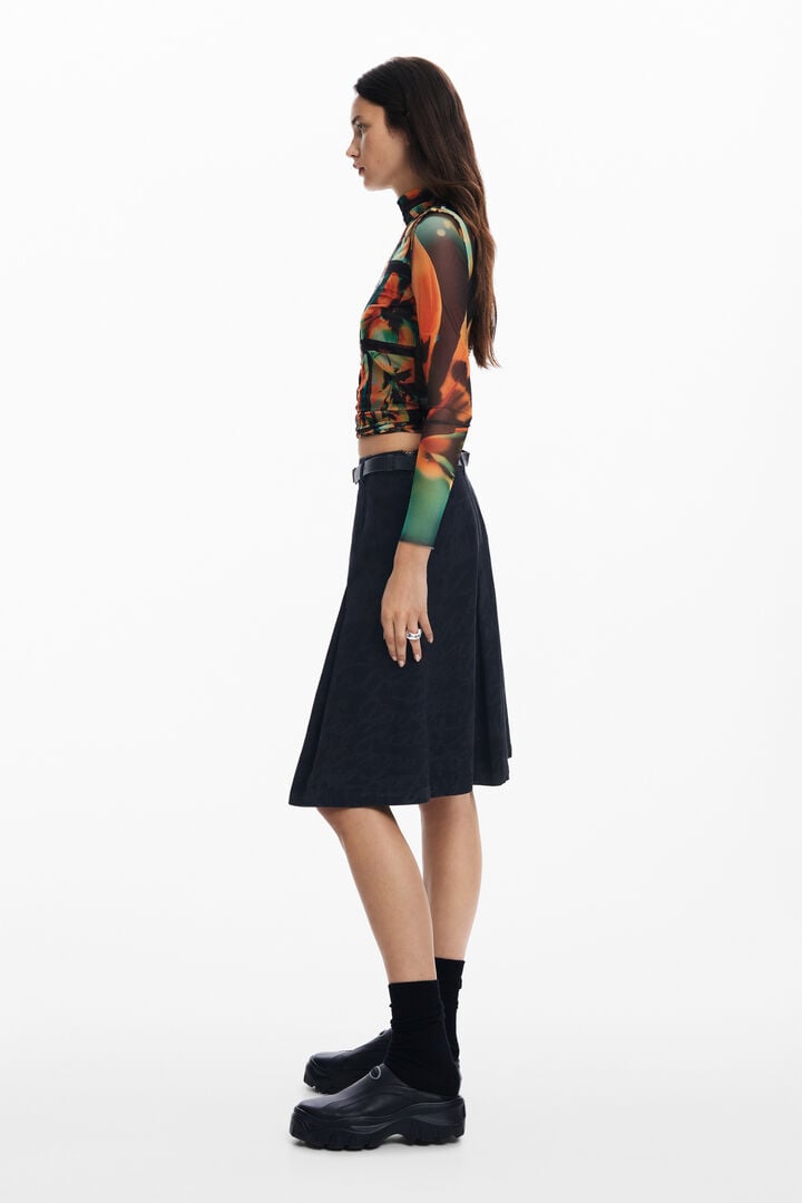 Camiseta tul estampada | Desigual