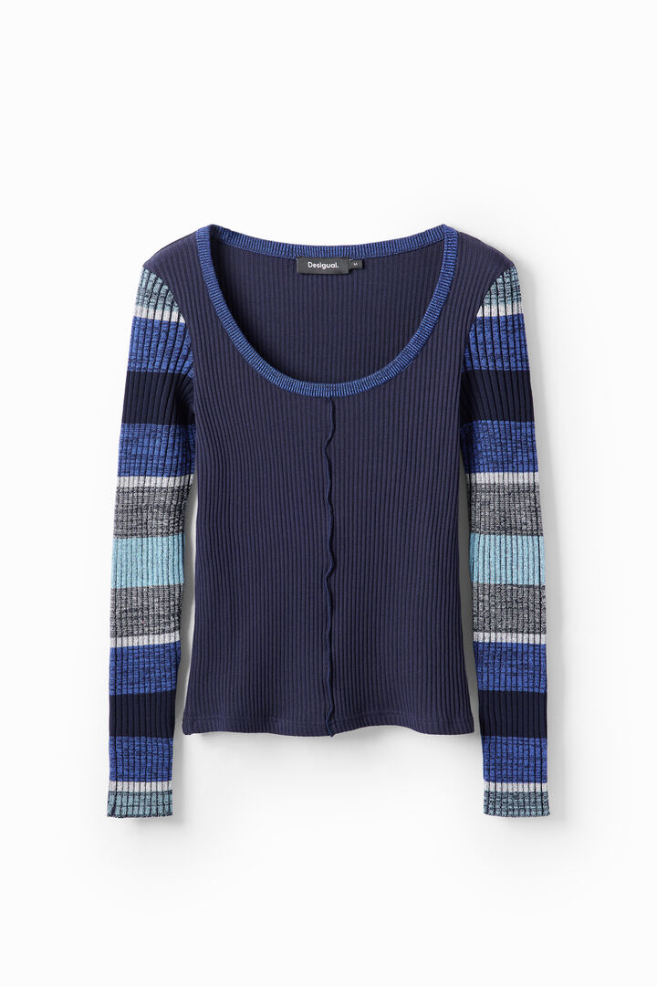 Maglietta maniche lunghe righe | Desigual