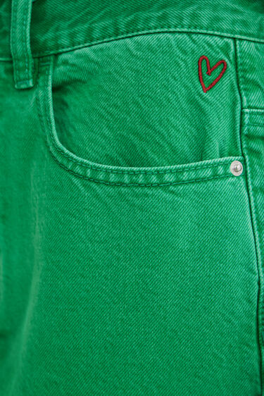 Mom jean effet délavé | Desigual