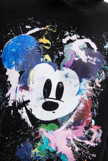 Sweat-shirt Mickey Mouse éclaboussure | Desigual