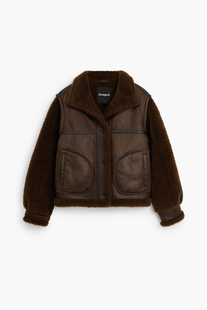 Double-face detachable coat
