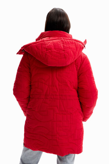 Abric encoixinat cremalleres | Desigual