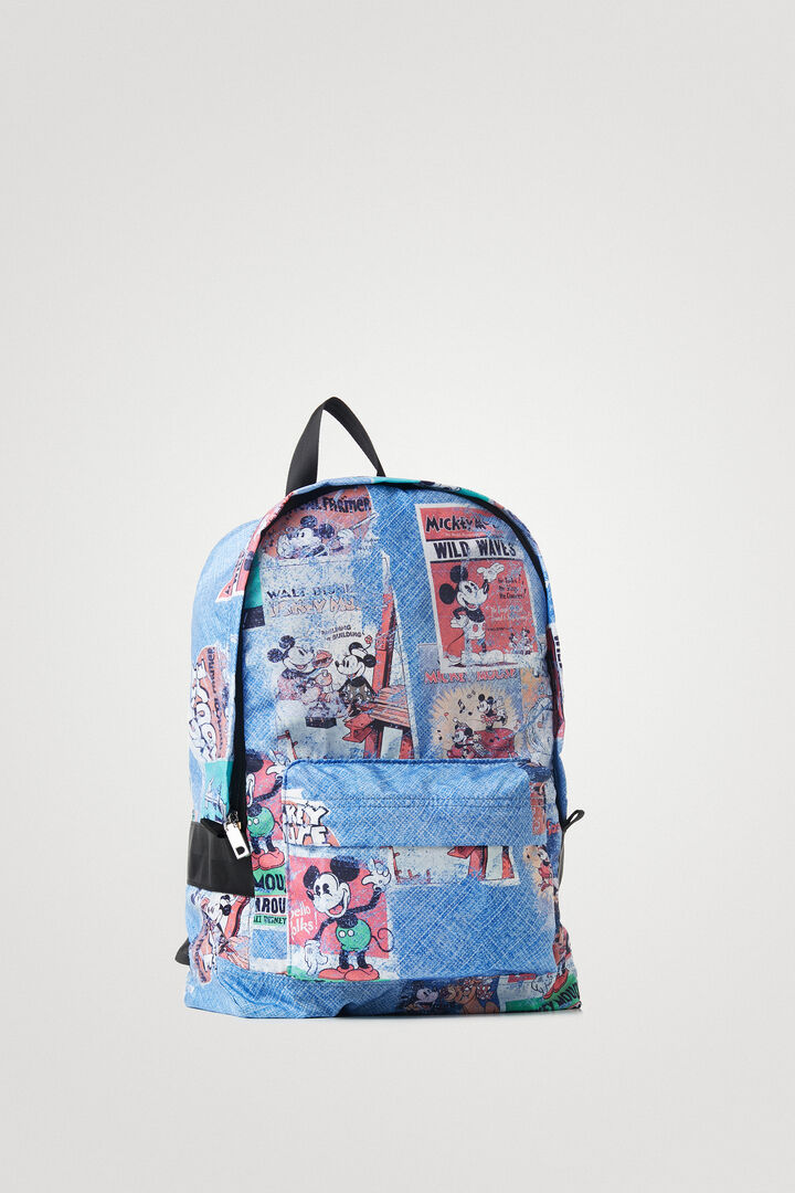 Mochila plegable comic Mickey Mouse | Desigual