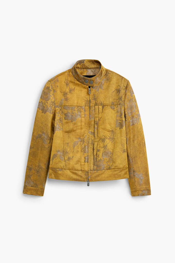 regular printed jacket
