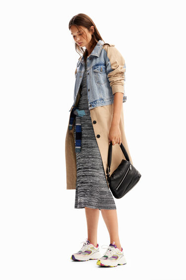 Gavardina híbrida denim | Desigual