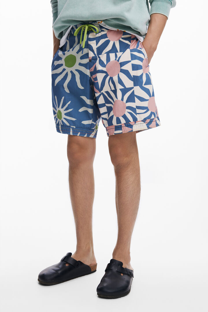 Zwemshort met zonnen | Desigual
