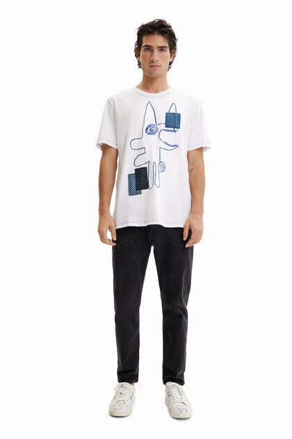 T-shirt animal arty