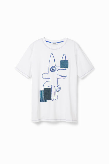Camiseta animal arty | Desigual
