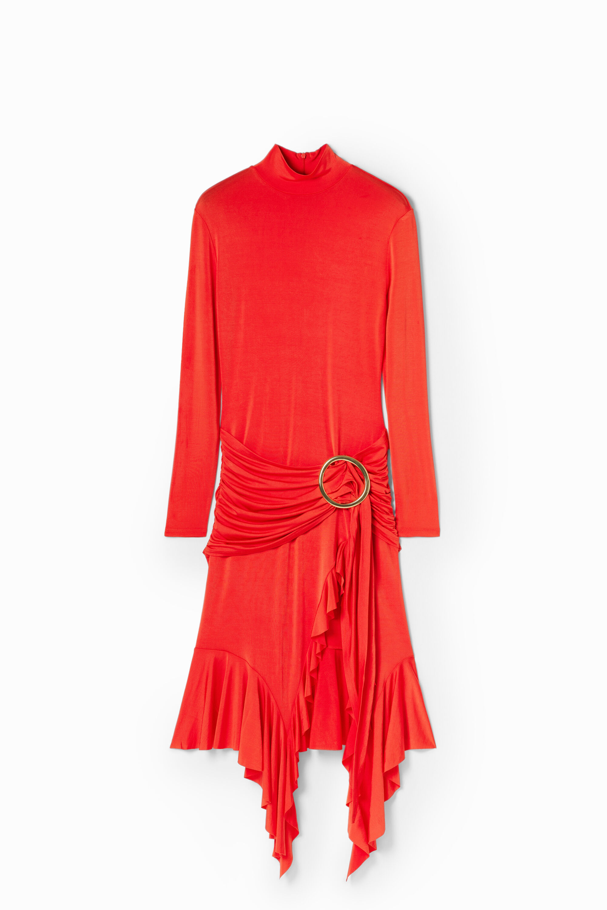 Desigual Jurk ruches split María Escoté - RED