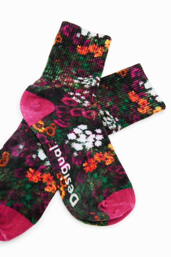 Floral mini socks | Desigual