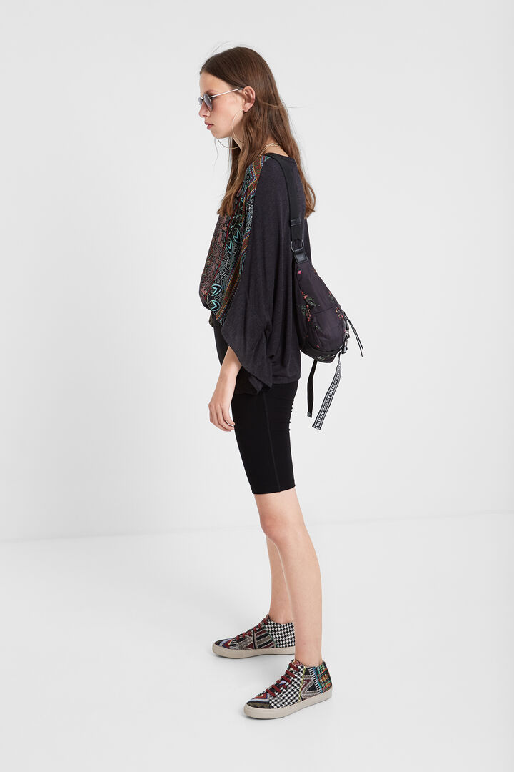 Hindu poncho T-shirt | Desigual