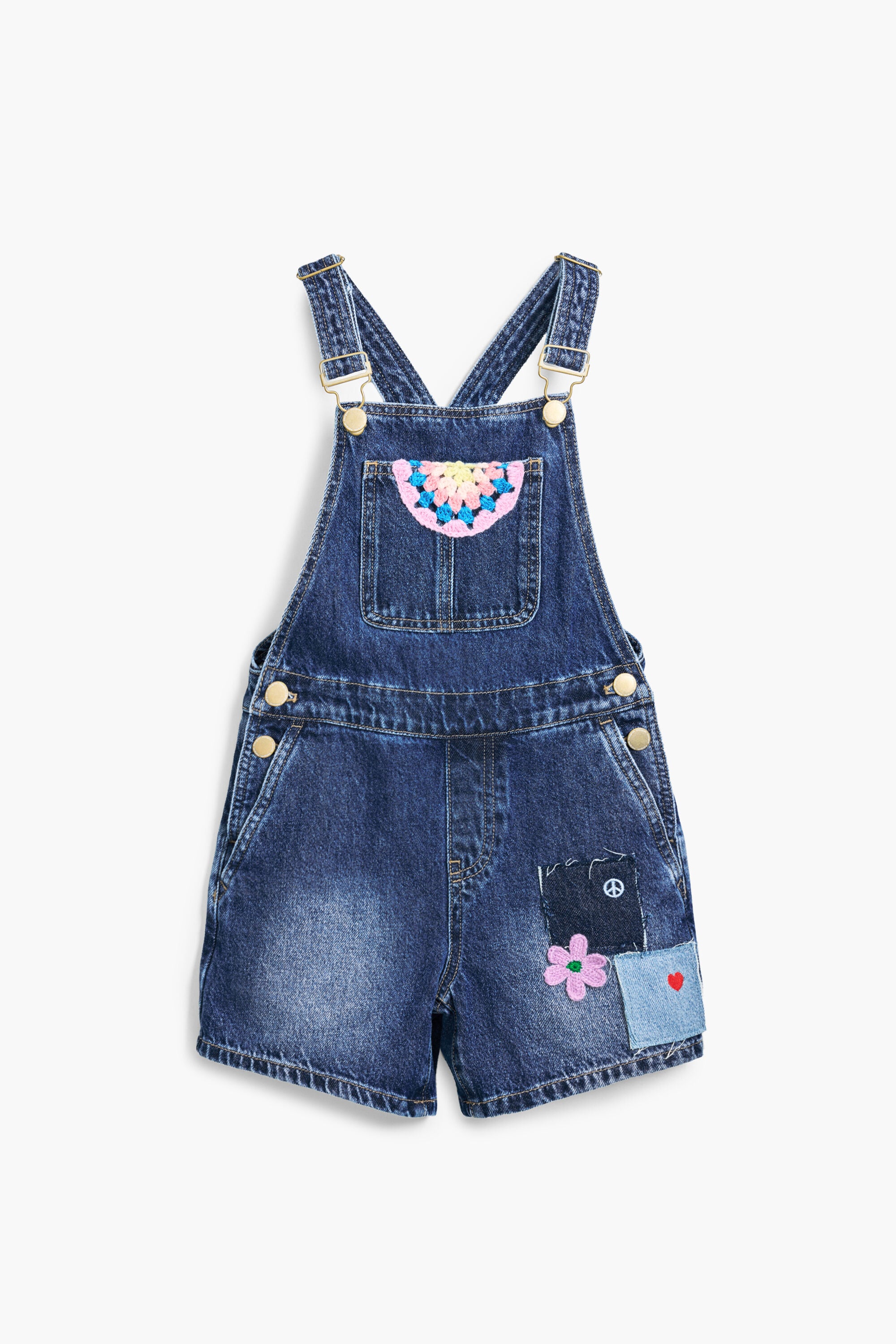 Peto denim patchwork
