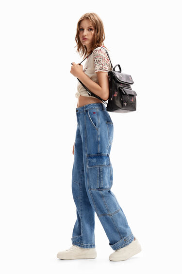 Motxilla petita flors | Desigual