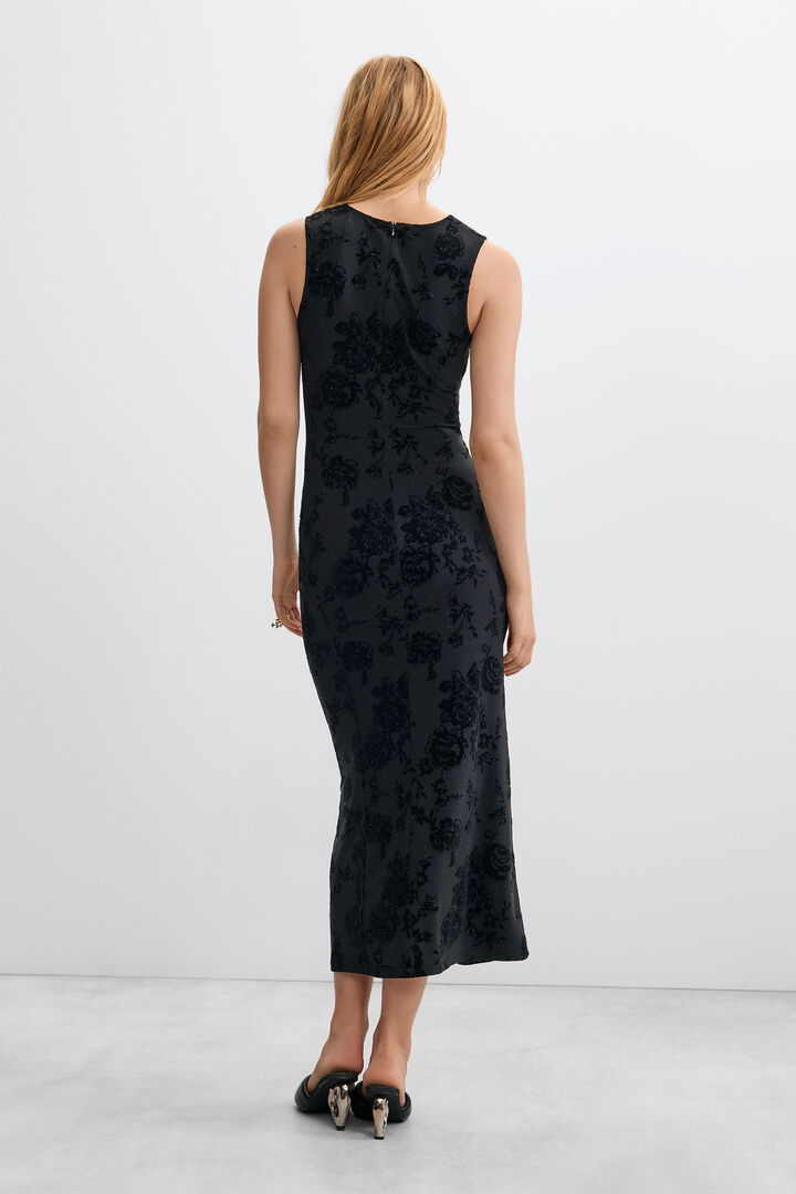 midi knit dress
