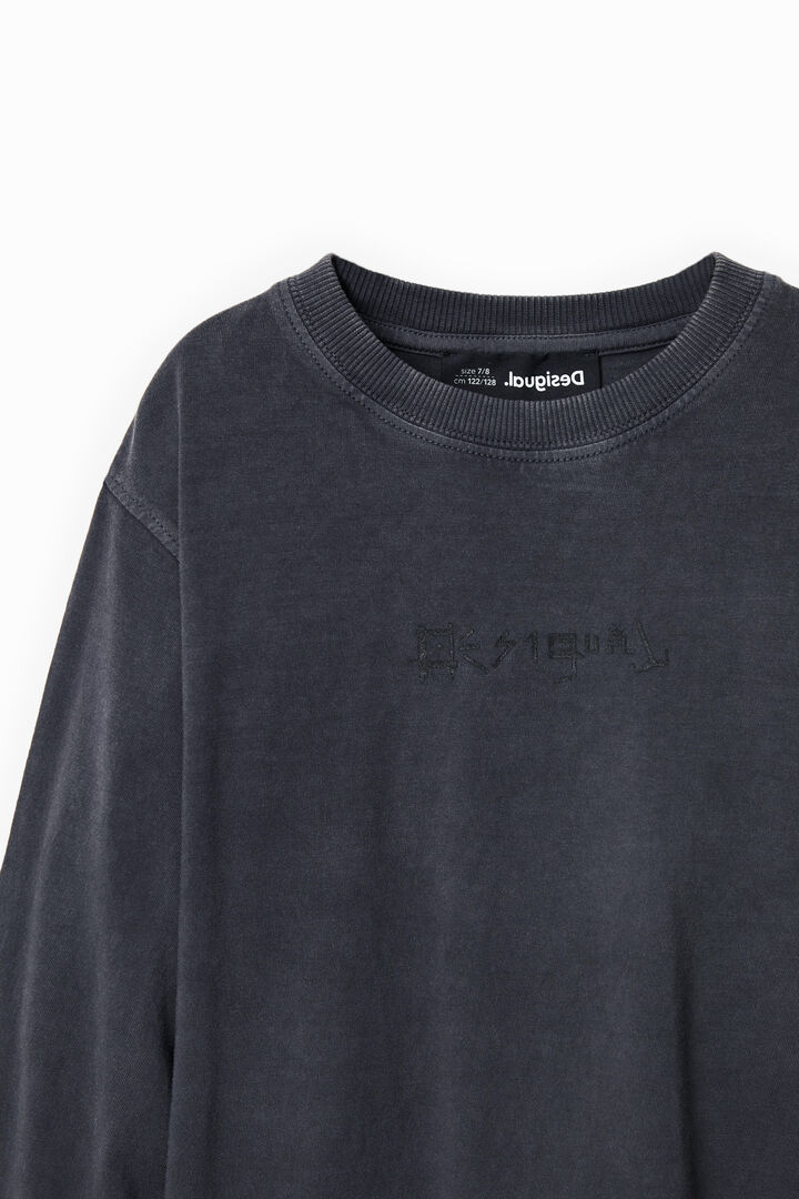 Long-sleeve planet T-shirt | Desigual